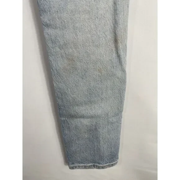 Ksubi Men's Size 30x29‎ Light Blue Distressed Jeans